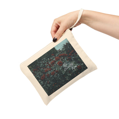 MBR Zipper Pouch — Floral Accessory Bag